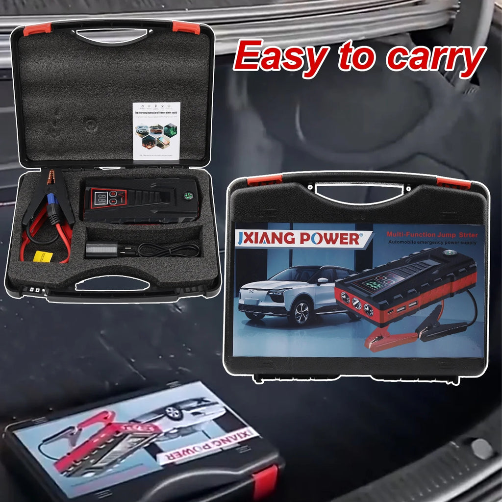 Car Jump Starter 5000A Peak 99800mAh Battery Portable Power Bank Y466