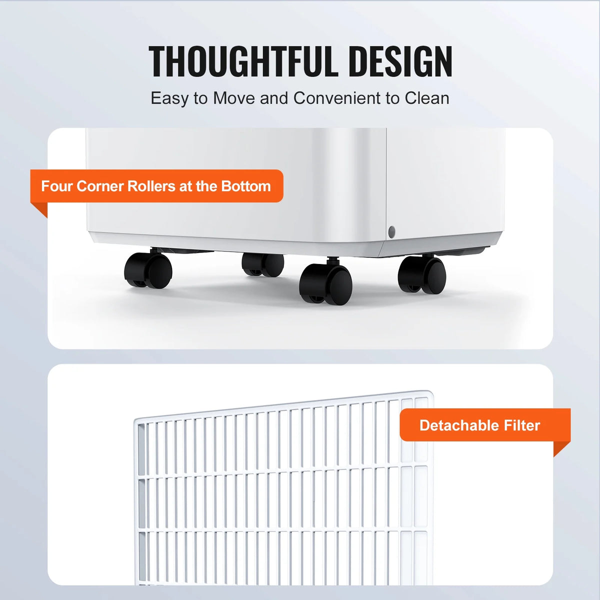 8,000 BTU Portable Air Conditioner Dehumidifier Fan Q402