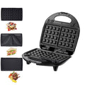 3 in 1 Stainless Steel Sandwich Waffle and Panini Maker G19512