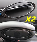 Carbon Effect Armrest Center Console Trims Pack of 2 N80986