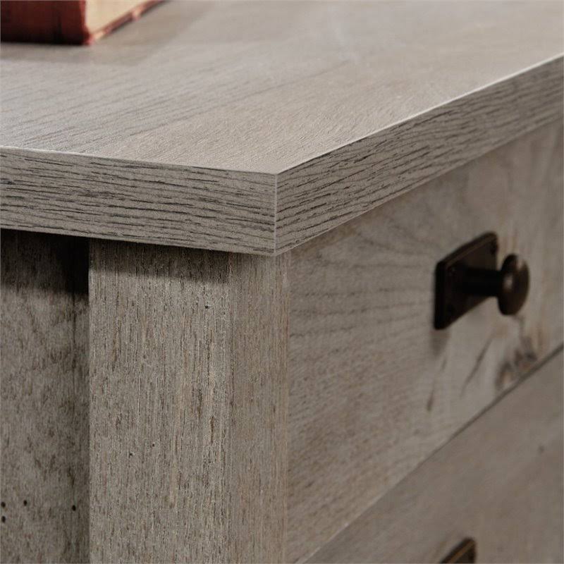 L Shaped Computer Desk in Mystic Oak D1920