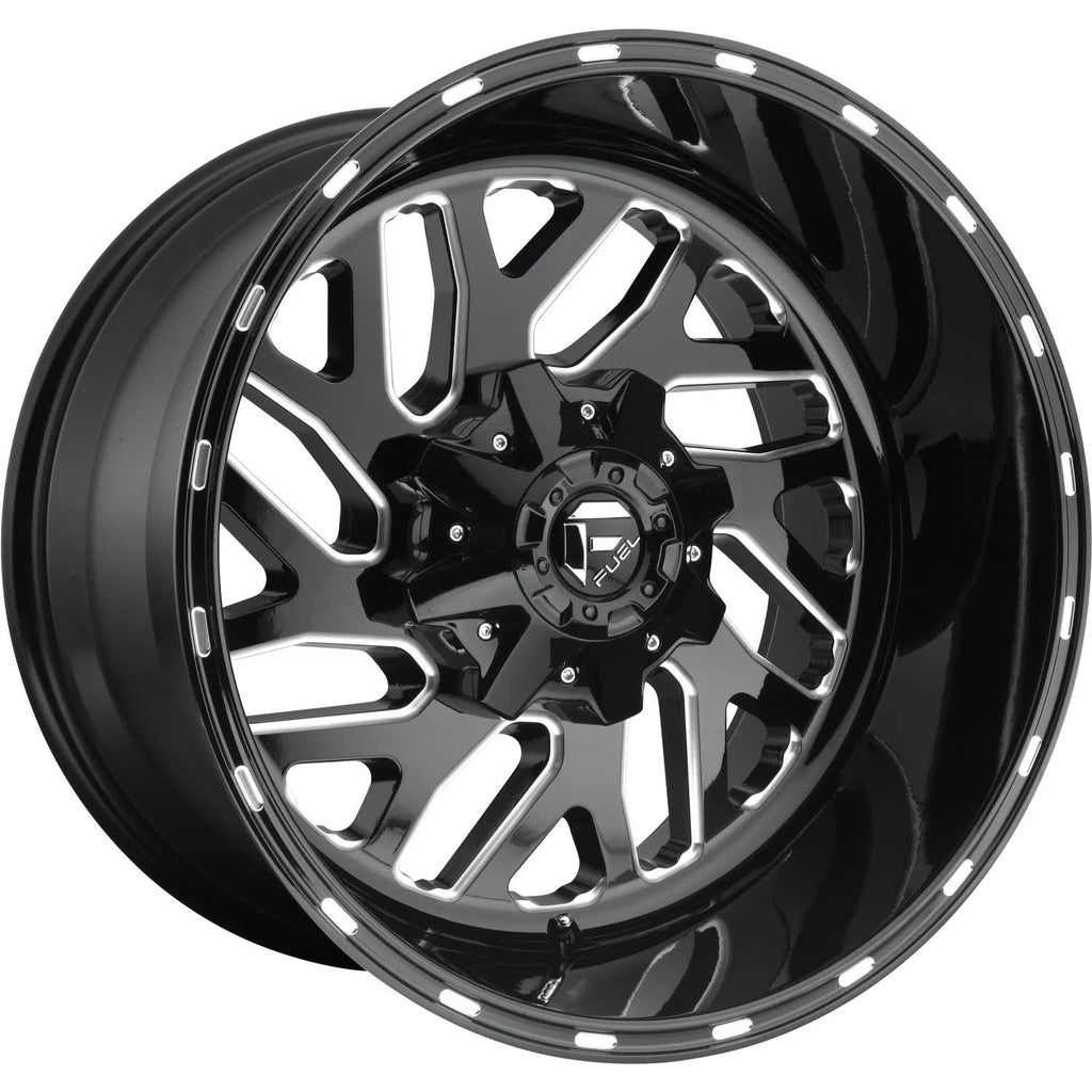 Gloss Black Milled 20x12 Fuel D581 V918109