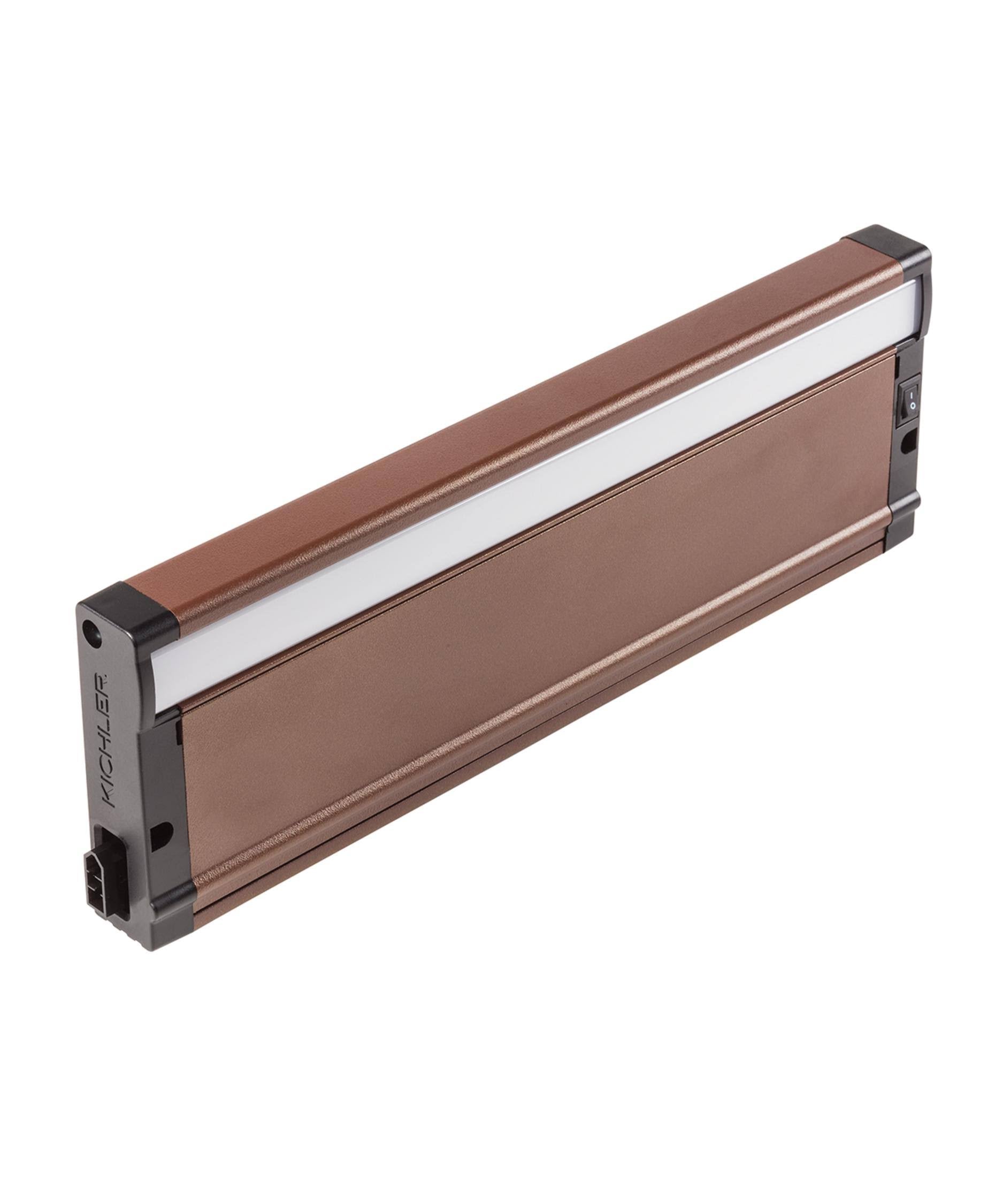 Bronze Textured LED Under Cabinet Light 3000K K9536