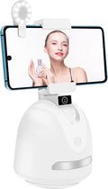 Smart Tracking Phone Holder with Selfie Light U546344