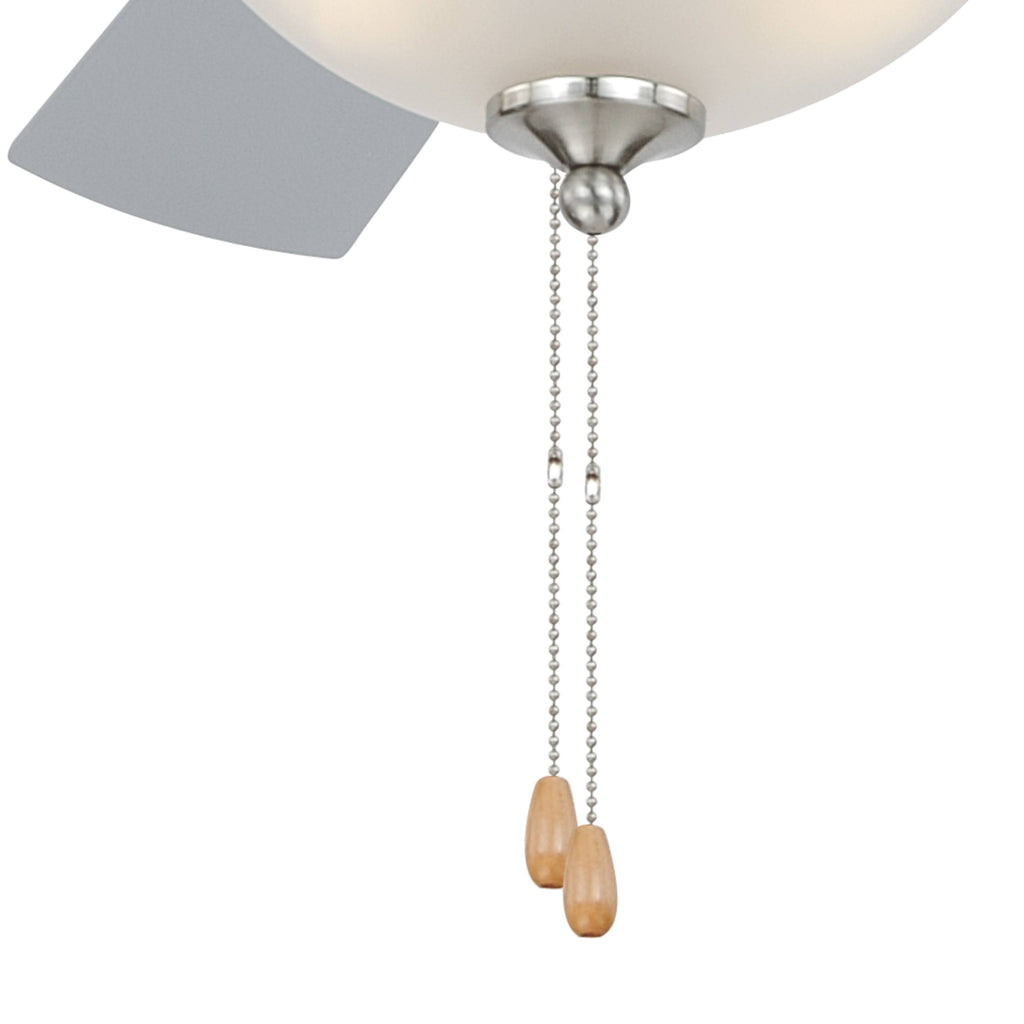 Satin Nickel Ceiling Fan X140