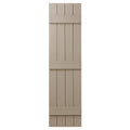 Closed Board and Batten Shutter C647