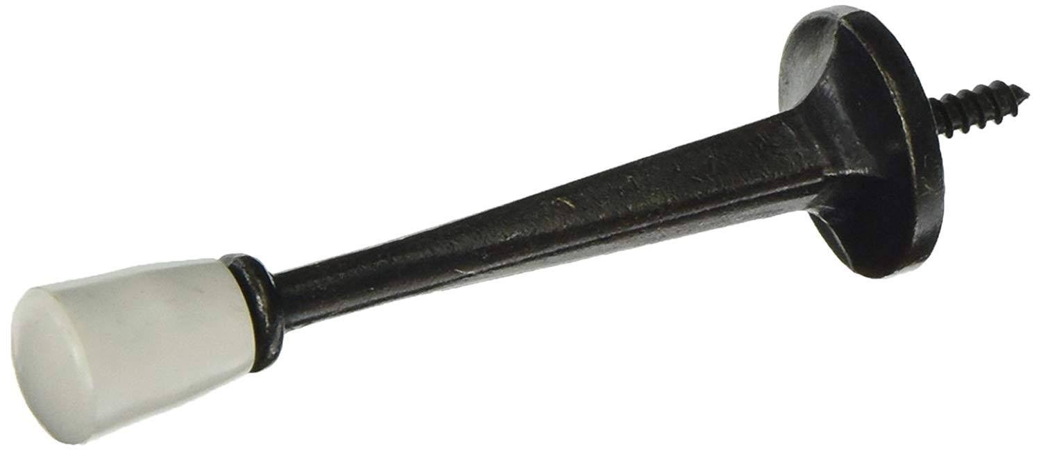 Zinc Die-Cast 3-Inch Baseboard Door Bumper A6903