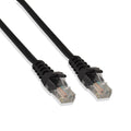 Black 25 Pack Cat5e Ethernet Patch Cable RJ45 LAN Wire M971750