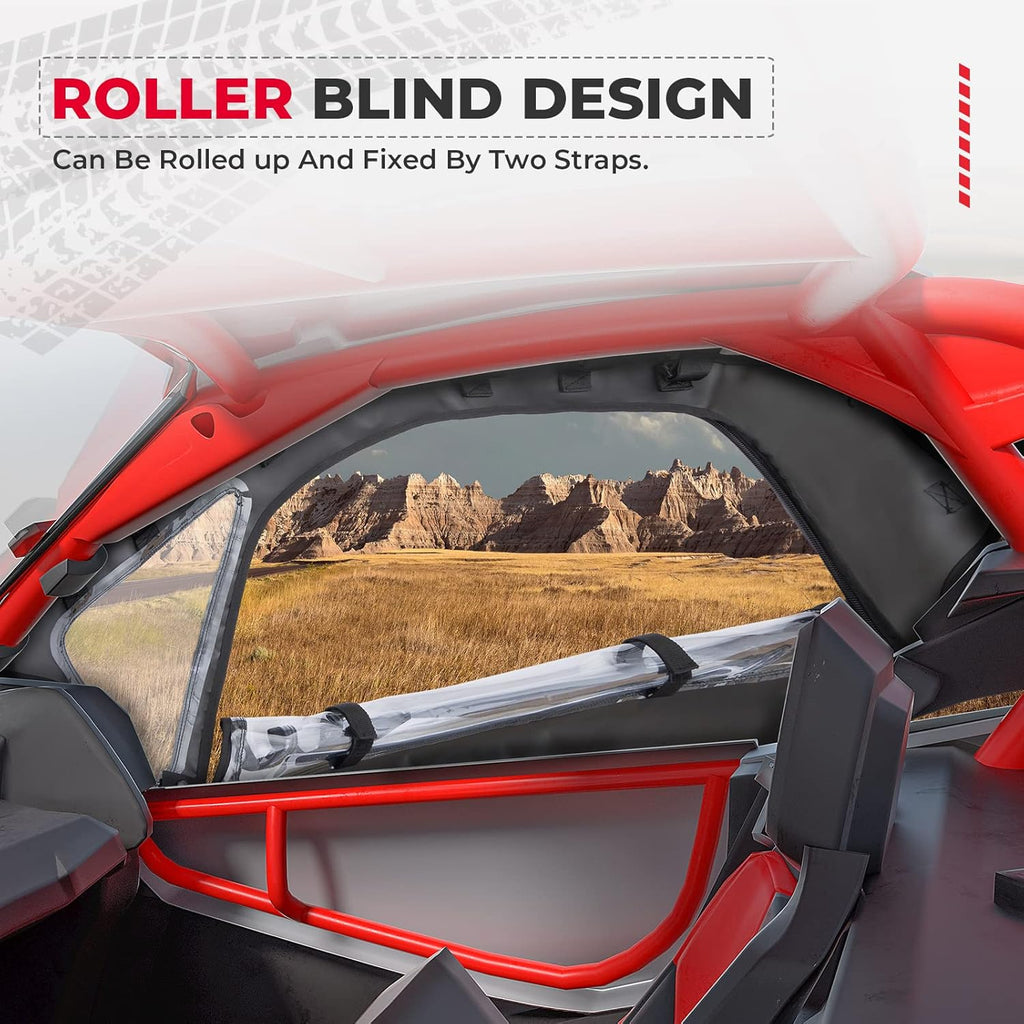 Soft Upper Door Set Kit for UTV Soft Cab Doors C8945