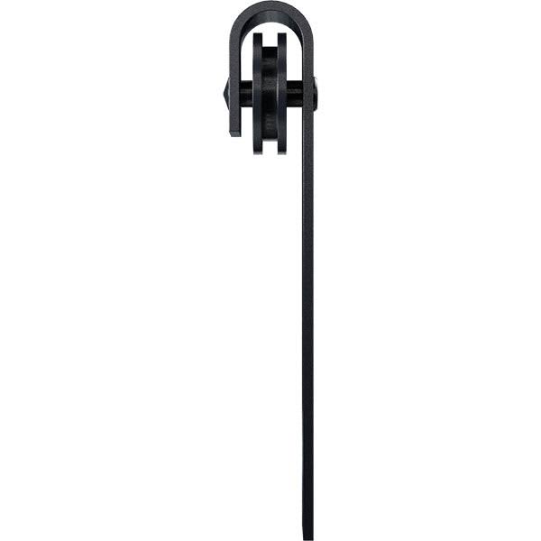 Dark Gray Roller Hanger for Barn Door A907
