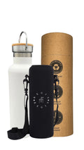 Stainless Steel Sports Water Bottles 25oz White F8170