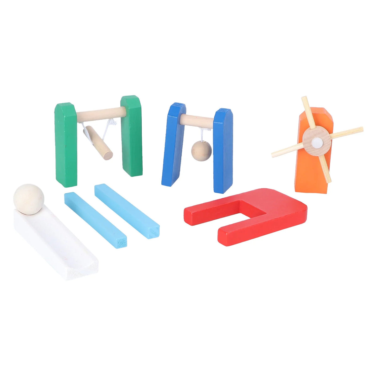 Wooden Domino Blocks Building Toy Educational Toys C359037