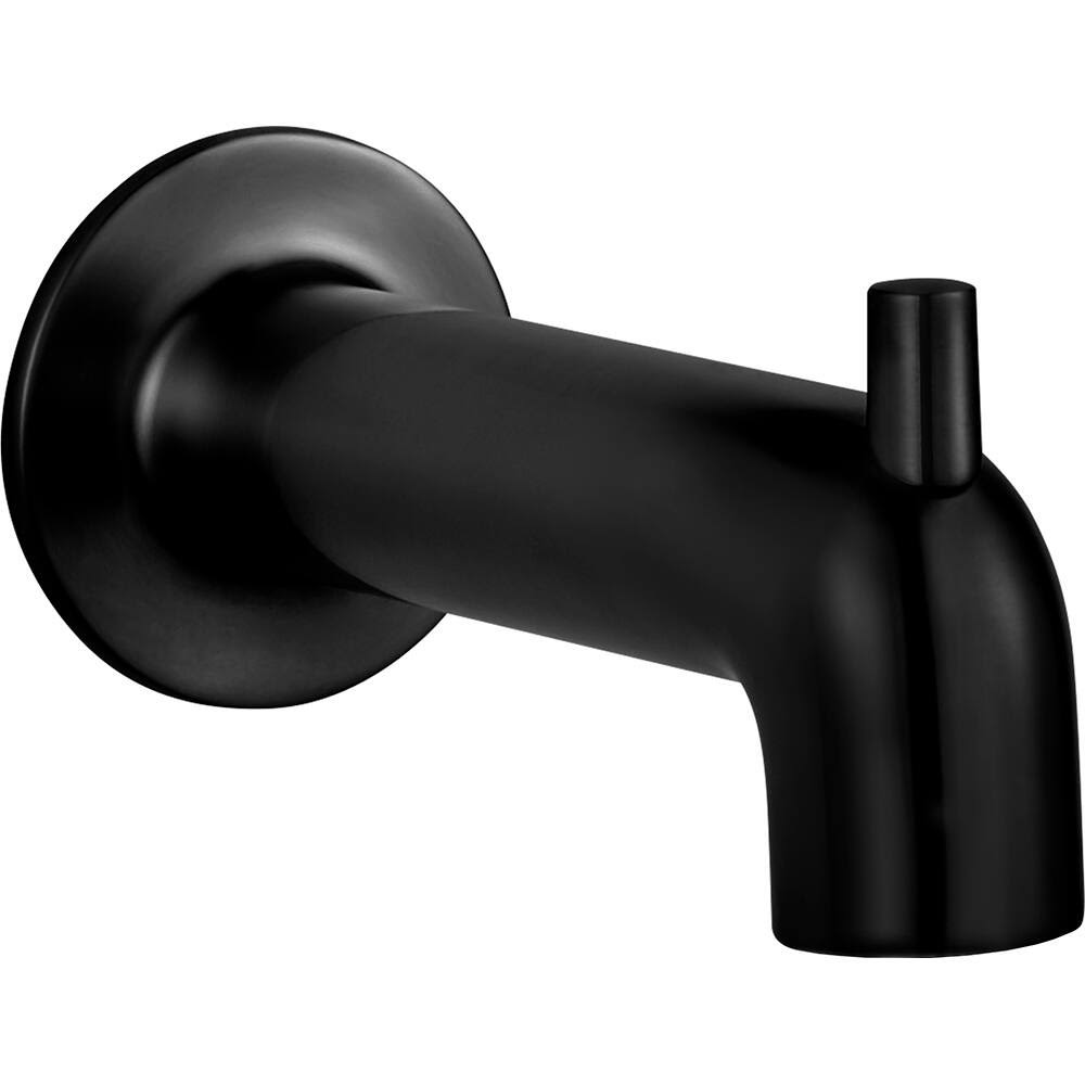 Matte Black Tub Spout M4031