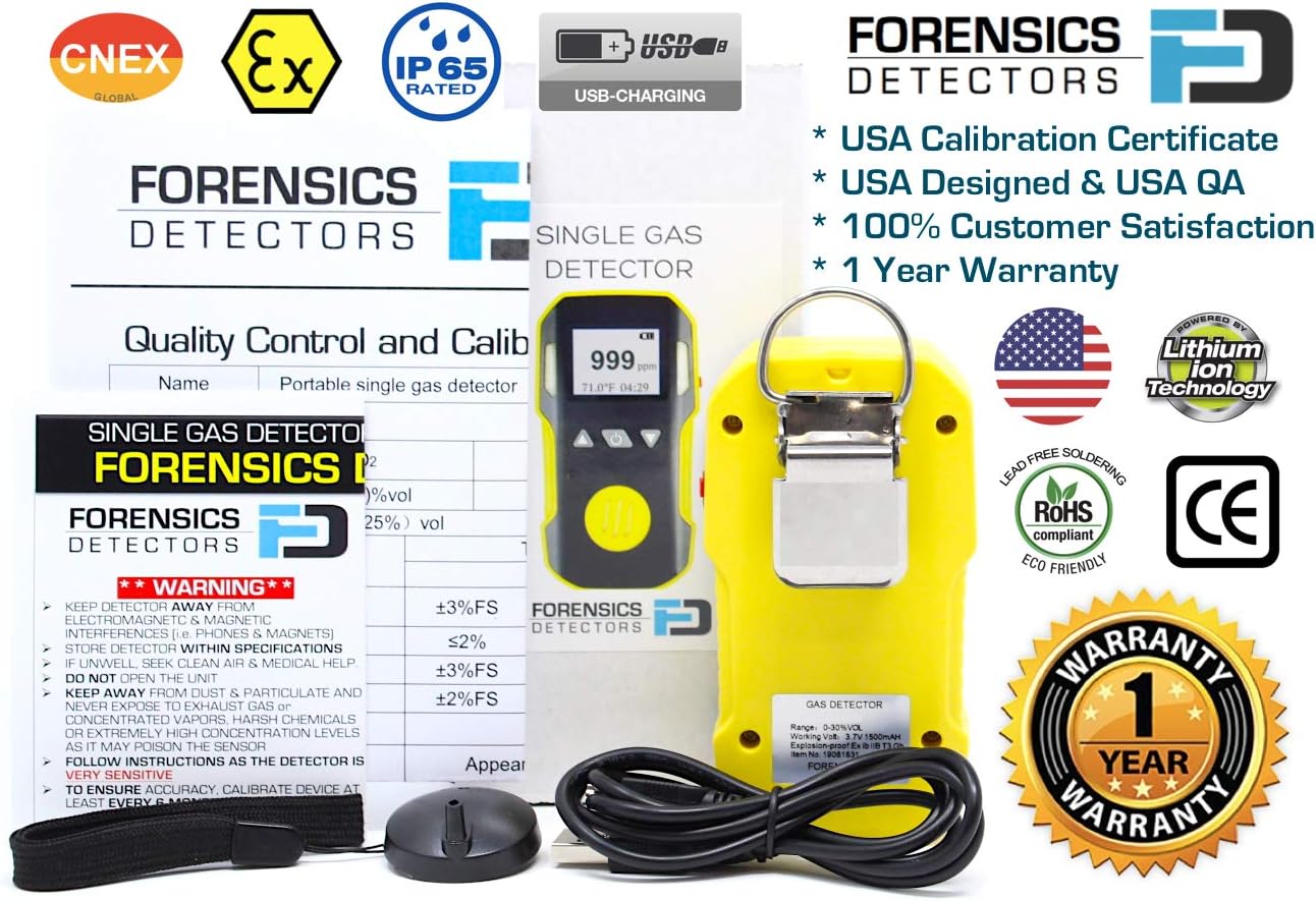 H2S Detector & Analyzer with Probe, 0-100ppm Q86797