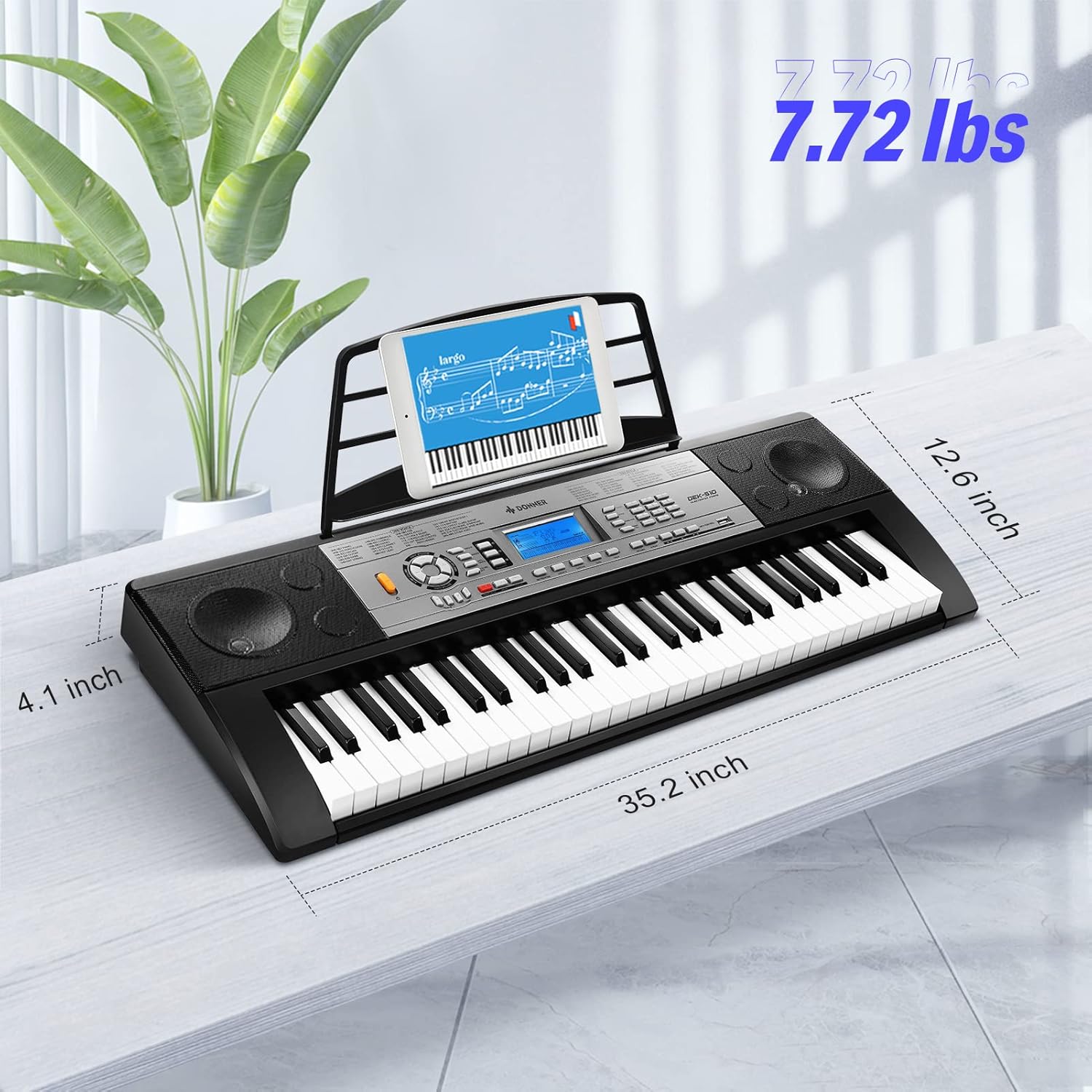 54 Key Portable Electric Keyboard Piano X8818