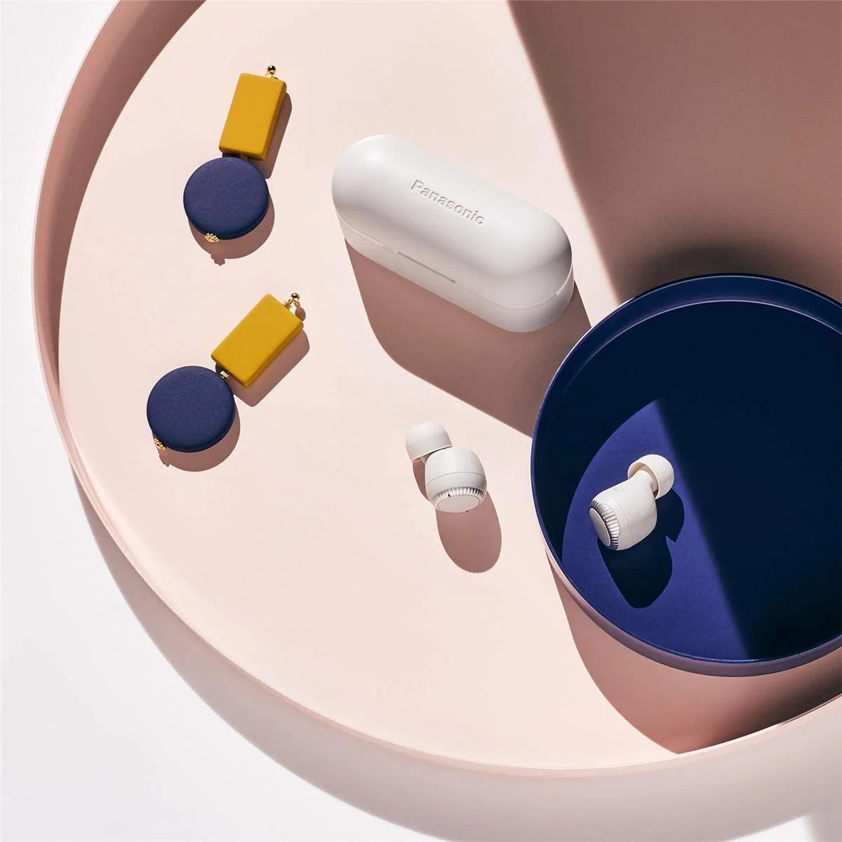 White True Wireless Bluetooth Earphones P6955