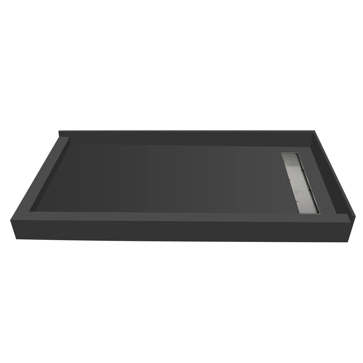 60x22 x 34x22 Double Threshold Shower Base with Drain Top I7800