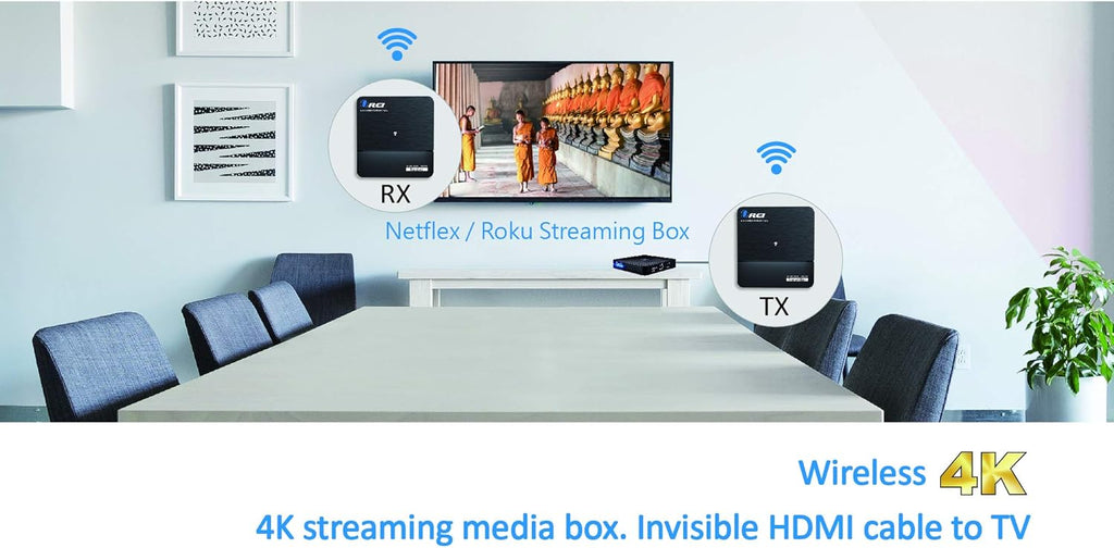 Wireless Pro UltraHD HDMI Extender Transmitter & Receiver Dongle K316