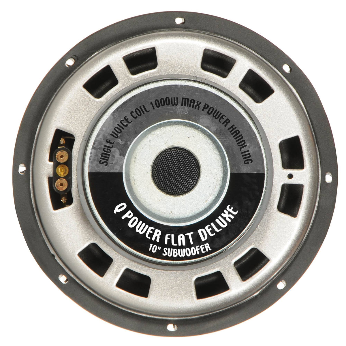 10 inch Shallow Mount 1000 Watt Flat Car Subwoofer (4 Pack) Q404