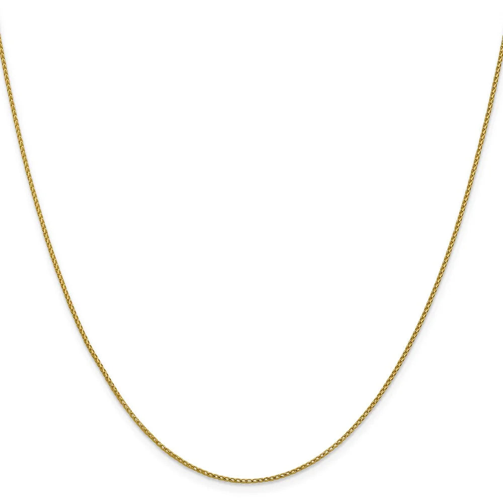 14kt Yellow Gold Diamond Cut Open Franco Chain 24 inch Lobster Clasp F856599