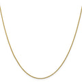 14kt Yellow Gold Diamond Cut Open Franco Chain 24 inch Lobster Clasp F856599