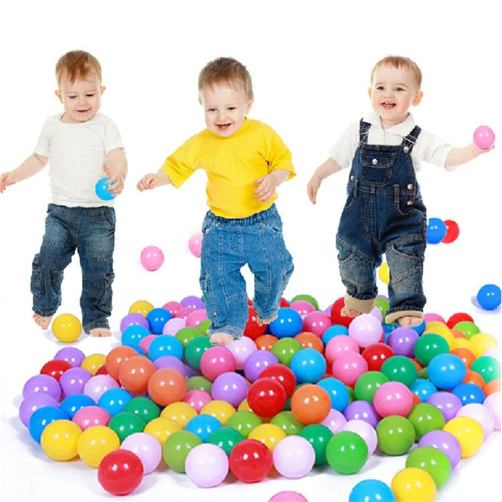100PCS 5.5cm Colorful Soft Plastic Ocean Balls S3528