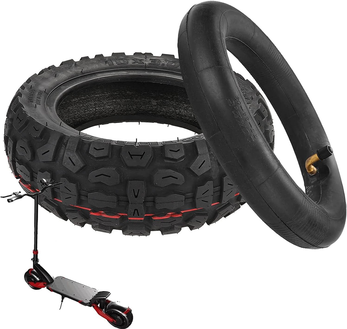 10 × 3 Tubeless Tire Pack of 2 B54259