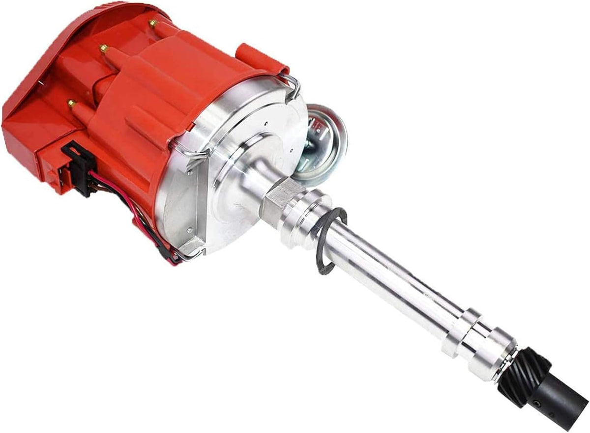 HEI Distributor 65K Coil 7500 RPM Super Red Cap Pack of 2 X3476