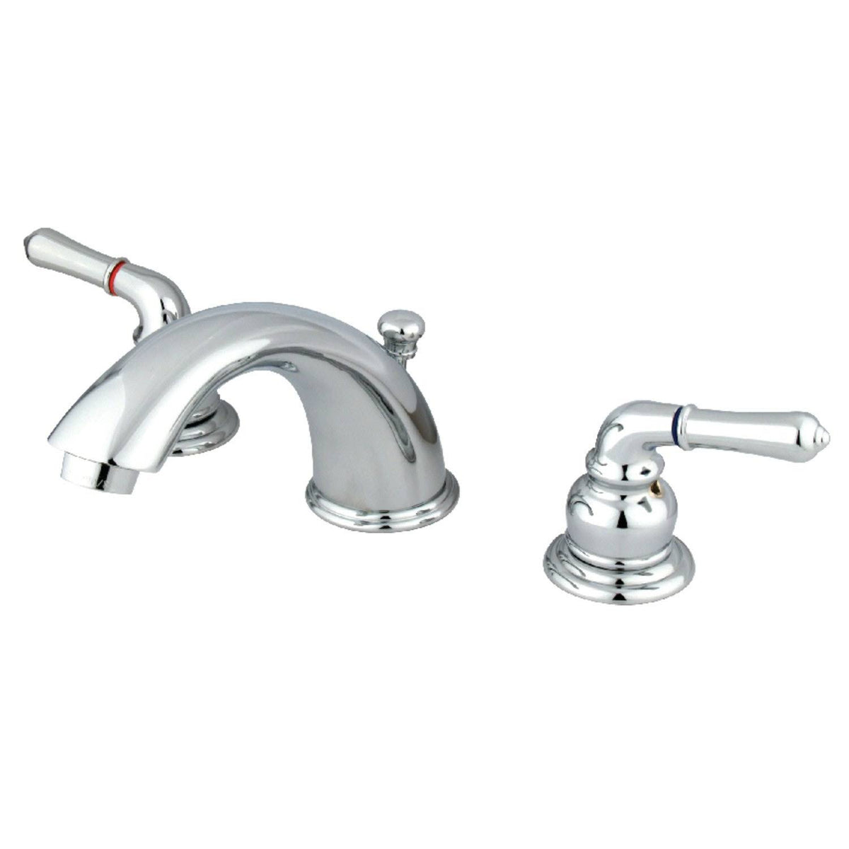 Polished Chrome Widespread Bathroom Faucet T32081