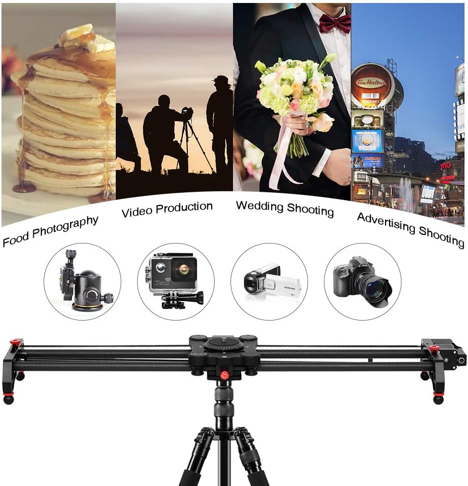 Motorized Camera Slider with Remote Controller V27582