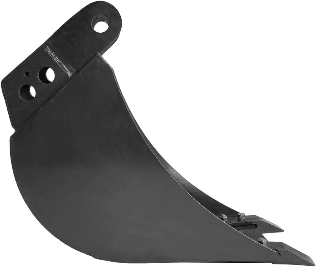 12" 2 Bolt-On Forged Carbon Steel Backhoe Bucket B57855