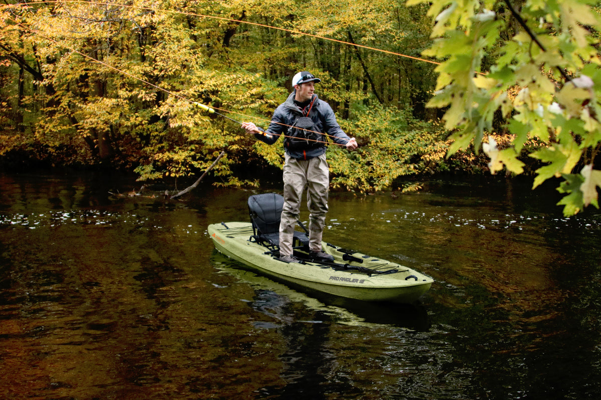 12' Pro Angler Kayak with Paddle C46627