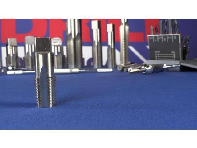3/8 inch-18 NPT HSS 4 Flute Pipe Tap E8935