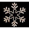 Snowflake Holiday Rope Light Motif, 24-Inch Q153954