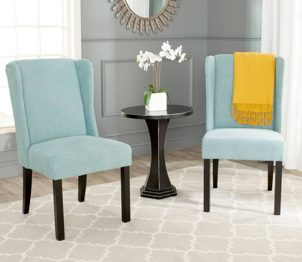 Grey Wingback Chair Set of 2 K560791