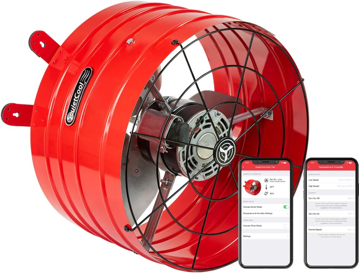 Smart Attic Gable Fan H2126