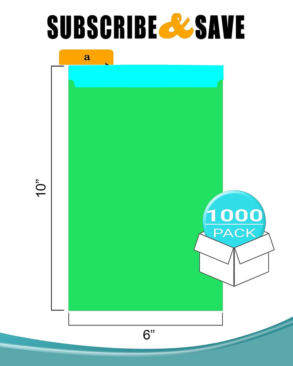 Green Poly Specimen Bags 6x22 x 10x22 K35396