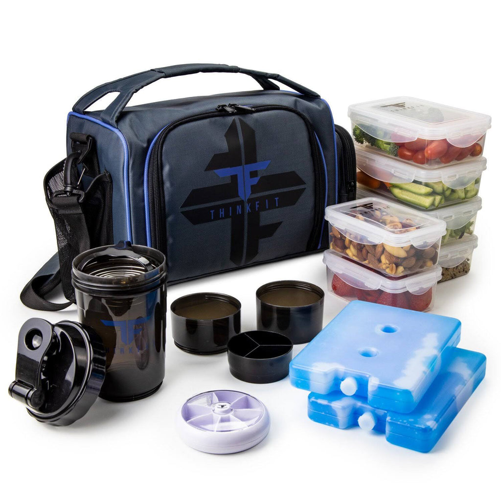 Insulated Lunch Boxes with 6 Portion Control Containers W183
