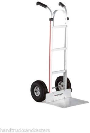 Aluminum Hand Truck Double Grip Handle 10" Air Tire Z8272