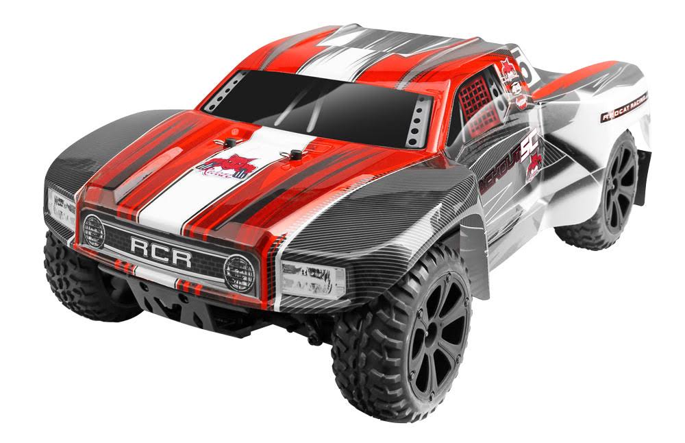 Red 1/10 Scale Electric Short Course Truck T52678
