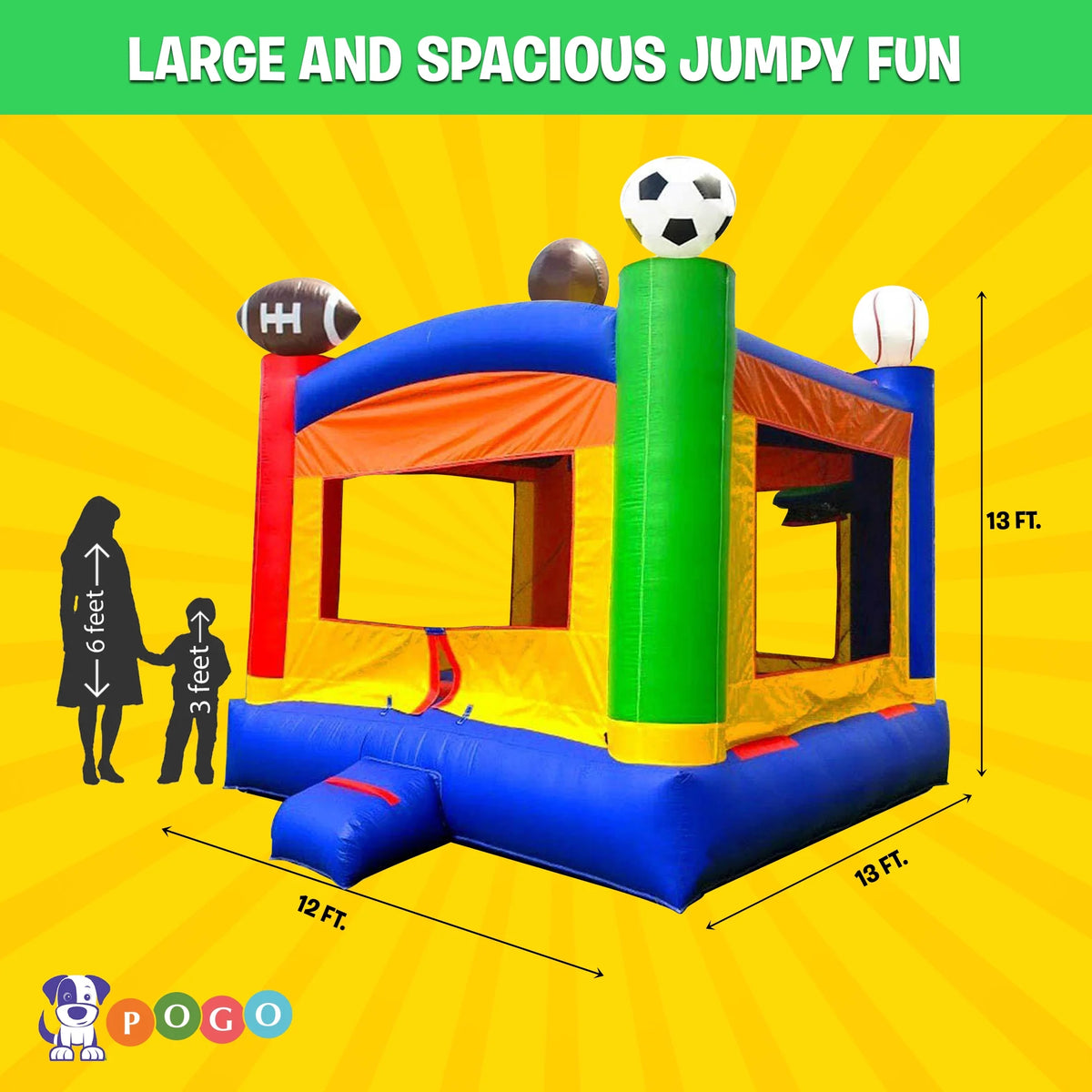 Inflatable Bounce House Bouncy Castle B66246