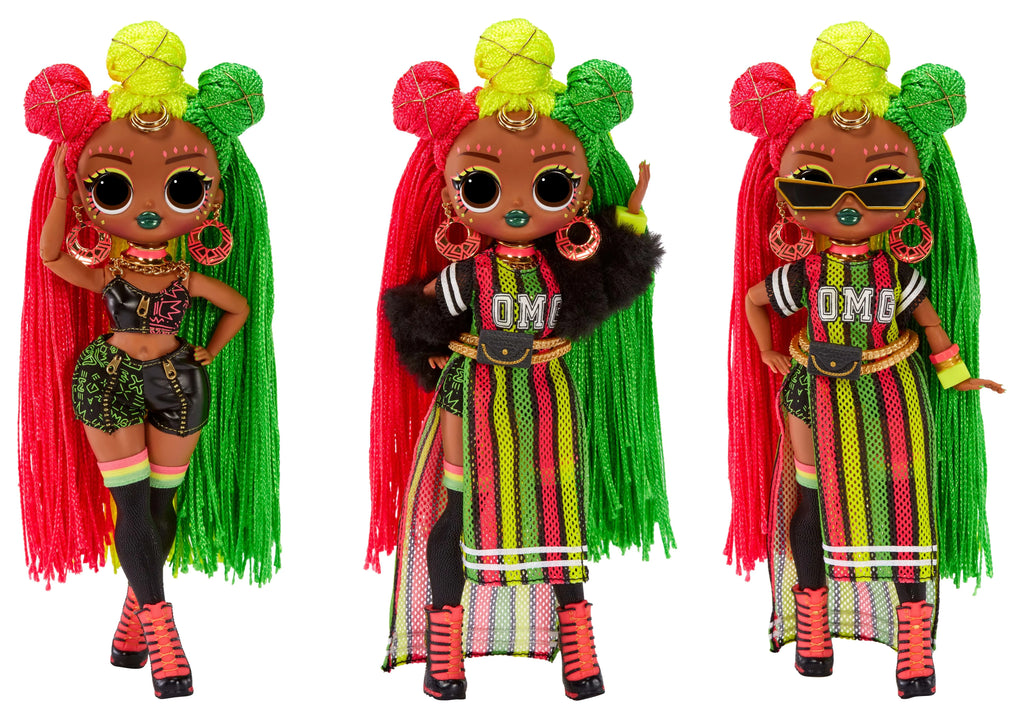 LOL Surprise OMG Queens Sways fashion doll with 20 Surprises Including Outfit and Accessories, 10-inch doll L62227