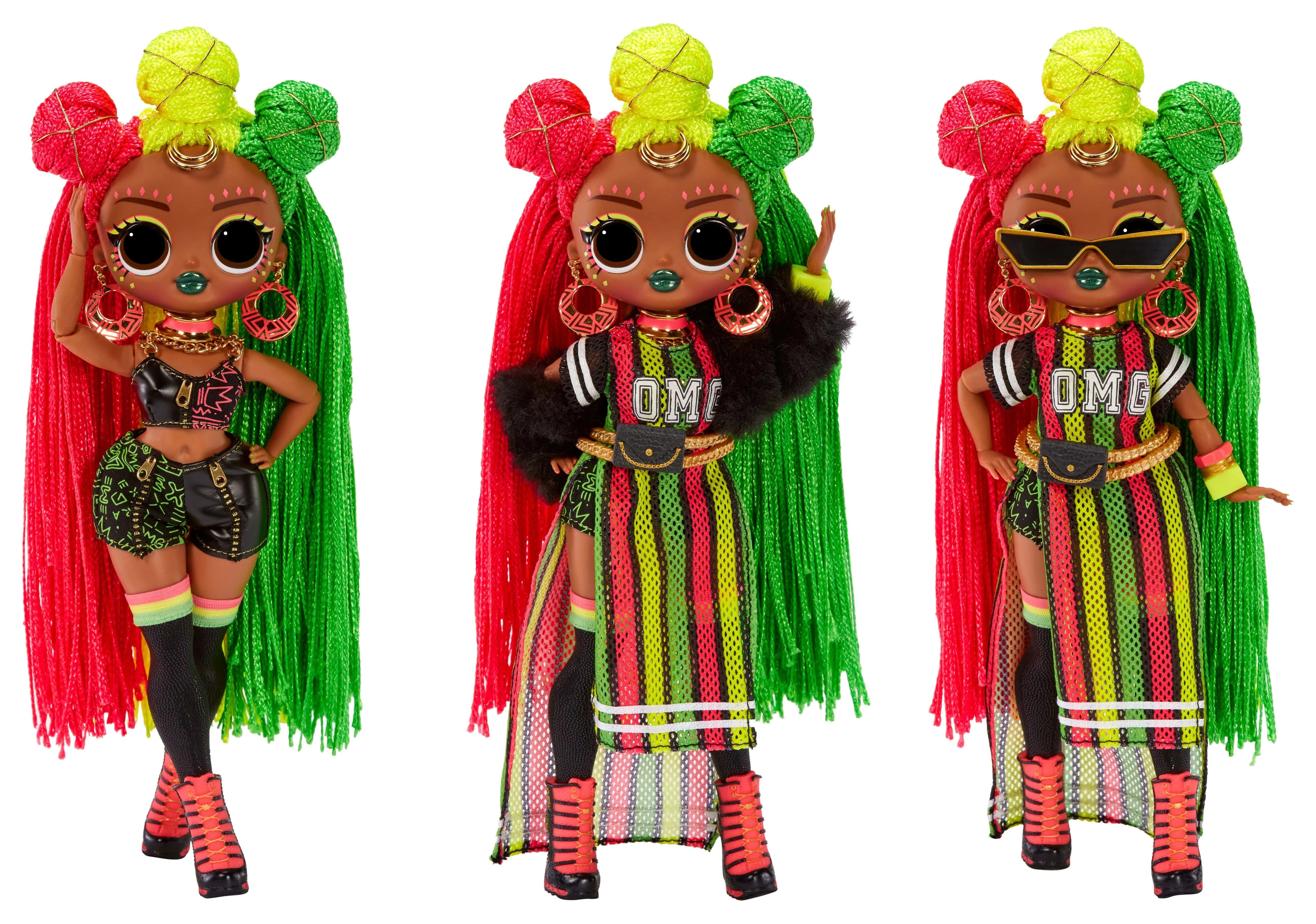 LOL Surprise OMG Queens Sways fashion doll with 20 Surprises Including Outfit and Accessories, 10-inch doll L62227