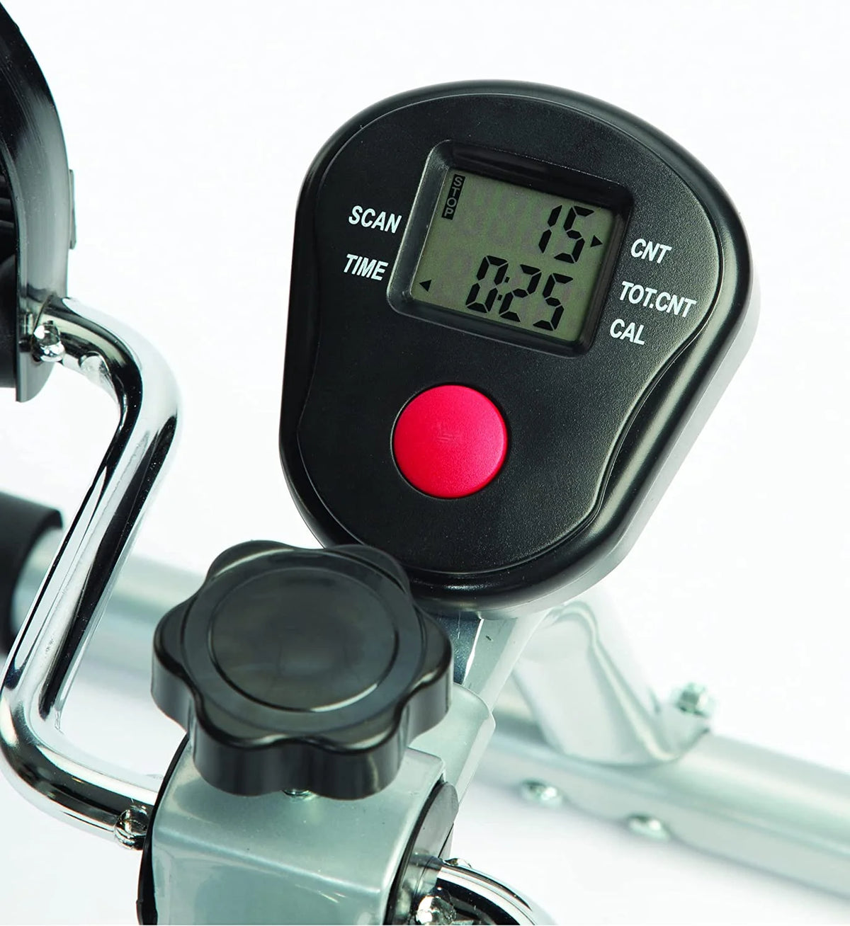 Under Desk Bike Pedal Exerciser with LCD Display Monitor C7695