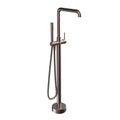 Oil Rubbed Bronze Freestanding Tub Faucet with Handshower W755953
