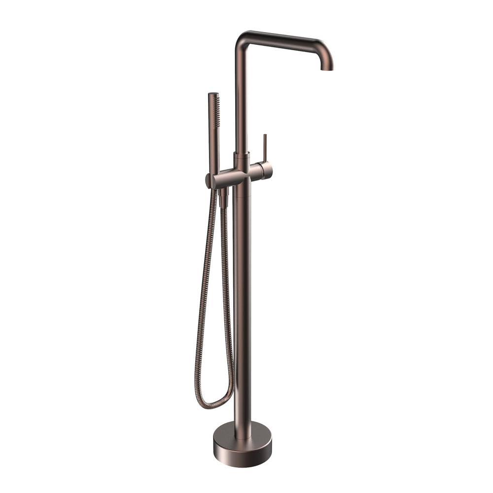 Oil Rubbed Bronze Freestanding Tub Faucet with Handshower W755953