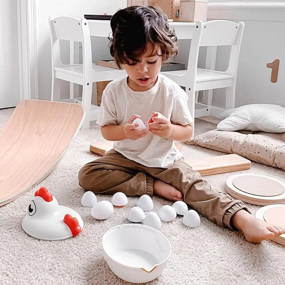 Shape Sorter Matching Eggs Toy for Toddlers M53916