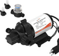 DC 12v 3.0 GPM 45 PSI Fresh Water Pump with Water Filter L96142