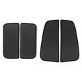 4 Pcs Black Glass Shade Cover Sun Shade Net E6783