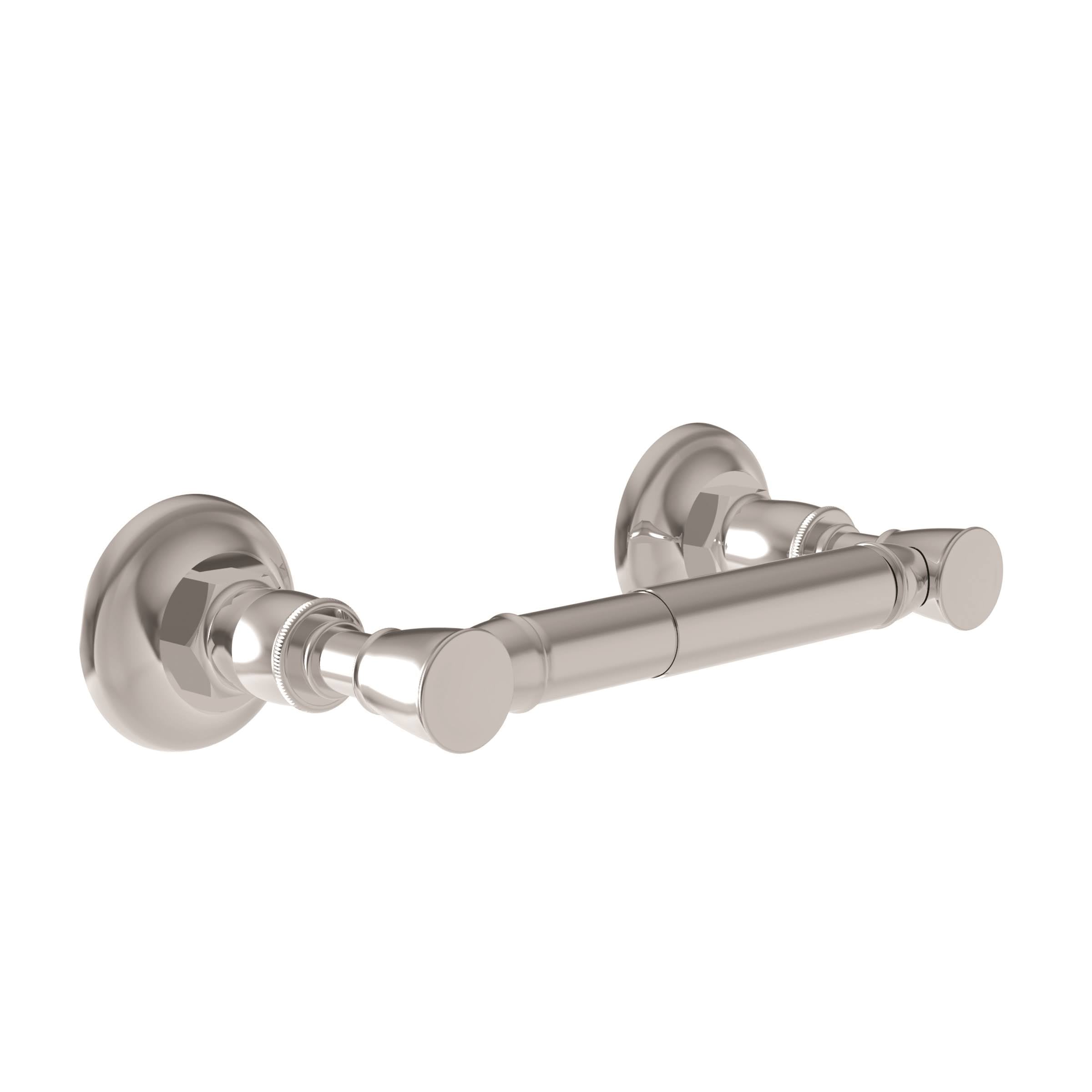 Satin Nickel Double Post Toilet Tissue Holder R653380